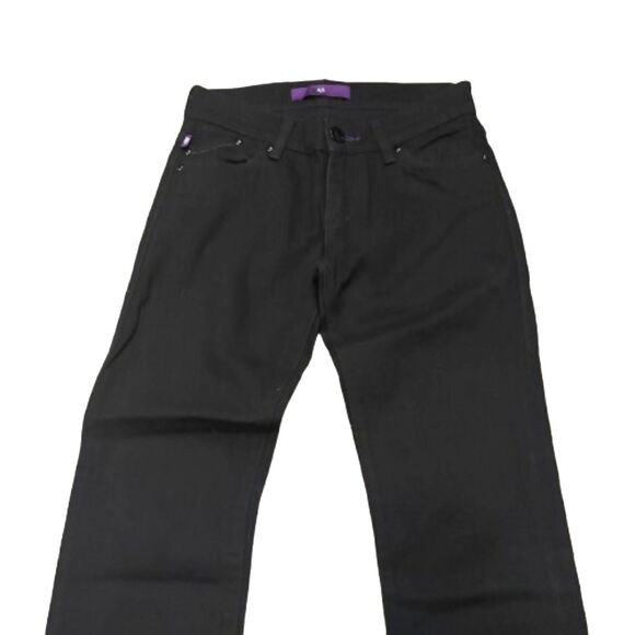 Victoria‎ Beckham Denim Slim Jeans Signature Black Wash Mid Rise Size 25x35 - Picture 2 of 7